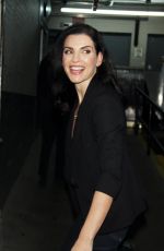 JULIANNA MARGUILES Arrives at AOL Build Studios in New York 01/08/2016