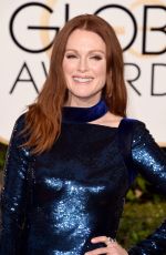 JULIANNE MOORE at 73rd Annual Golden Globe Awards in Beverly Hills 10/01/2016