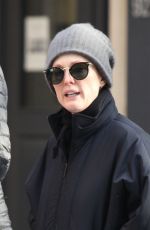 JULIANNE MOORE Out and About in New York 01/03/2016