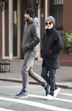 JULIANNE MOORE Out and About in New York 01/03/2016