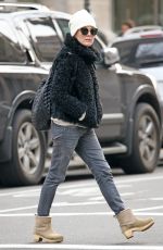 JULIANNE MOORE Out and About in New York 01/08/2016