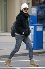JULIANNE MOORE Out and About in New York 01/08/2016