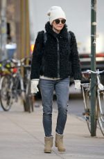 JULIANNE MOORE Out and About in New York 01/08/2016