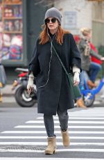 JULIANNE MOORE Out in New York 01/15/2016