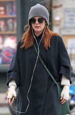 JULIANNE MOORE Out in New York 01/15/2016