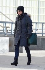 JULIANNE MOORE Out Out Shopping in Soho 01/20/2016