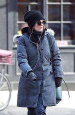 JULIANNE MOORE Out Out Shopping in Soho 01/20/2016