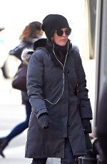 JULIANNE MOORE Out Out Shopping in Soho 01/20/2016