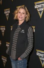 JULIE BOWEN at Monster Jam Celebrity Night in Anaheim 01/16/2016