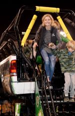 JULIE BOWEN at Monster Jam Celebrity Night in Anaheim 01/16/2016
