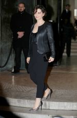 JULIETTE BINOCHE Arrives at Giorgio Armani Prive Haute Couture 2016 Fashion Show in Paris 01/26/2016