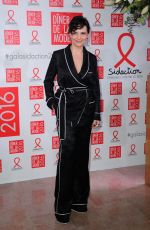 JULIETTE BINOCHE at Sidaction Gala Dinner 2016 in Paris 01/28/2016