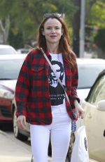 JULIETTE LEWIS Arrives at a Hair Studio in Los Angeles 01/14/2016