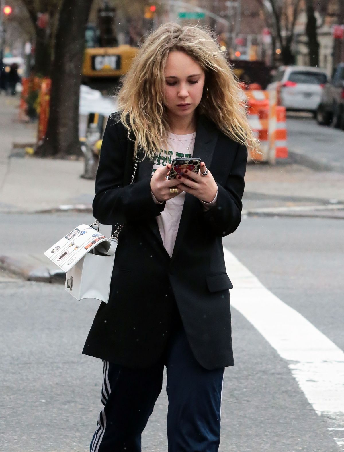 JUNO TEMPLE Out and About in New York 01/17/2016.