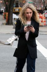 JUNO TEMPLE Out and About in New York 01/17/2016
