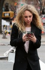 JUNO TEMPLE Out and About in New York 01/17/2016