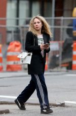 JUNO TEMPLE Out and About in New York 01/17/2016