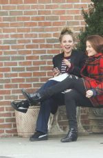 JUNO TEMPLE Out with a Friend in New York 01/18/2016