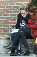 JUNO TEMPLE Out with a Friend in New York 01/18/2016