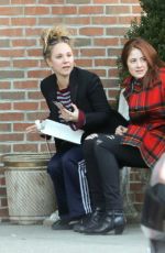 JUNO TEMPLE Out with a Friend in New York 01/18/2016