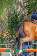 KALEY CUOCO Horseback Riding in Los Angeles 01/19/2016