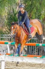 KALEY CUOCO Horseback Riding in Los Angeles 01/19/2016
