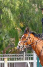 KALEY CUOCO Horseback Riding in Los Angeles 01/19/2016