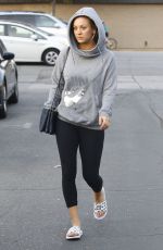 KALEY CUOCO Out and About in Los Angeles 01/14/2016