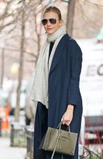 KARLIE KLOSS Out and About in New York 01/13/2016