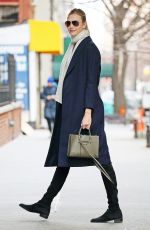 KARLIE KLOSS Out and About in New York 01/13/2016