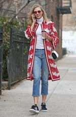 KARLIE KLOSS Out and About in New York 01/22/2016