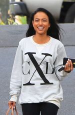 KARREUCHE TRAN Out for Lunch at a Restaurant in Los Angeles 01/22/2016