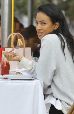 KARREUCHE TRAN Out for Lunch at a Restaurant in Los Angeles 01/22/2016