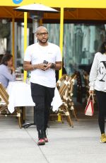 KARREUCHE TRAN Out for Lunch at a Restaurant in Los Angeles 01/22/2016