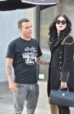KAT VON D Out and About in West Hollywood, 12/30/2015
