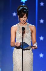 KATE BECKINSALE at Critics’s Choice Awards 2016 in Santa Monica 01/17/2016