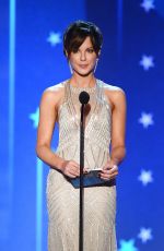 KATE BECKINSALE at Critics’s Choice Awards 2016 in Santa Monica 01/17/2016