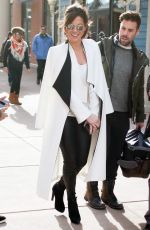 KATE BECKINSALE Out and About in Park City 01/23/2016