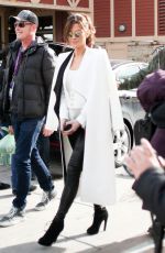 KATE BECKINSALE Out and About in Park City 01/23/2016