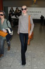 KATE BOSWORTH at Heathrow Airport in London 01/13/2016
