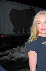 KATE BOSWORTH Night Out in New York 01/27/2016