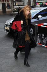KATE GARRAWAY Arrives at Global House in London 01/20/2016