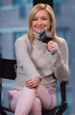 KATE HUDSON and LUCY LIU at AOL Build Series to Promotes Kung Fu Panda 3 in New York 01/26/2016