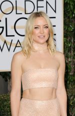 KATE HUDSON at 73rd Annual Golden Globe Awards in Beverly Hills 10/01/2016