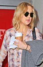 KATE HUDSON at LAX Airport in Los Angeles 01/28/2016