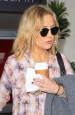 KATE HUDSON at LAX Airport in Los Angeles 01/28/2016
