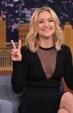 KATE HUDSON at The Tonight Show Starring Jimmy Fallon in New York 01/25/2016