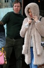 KATE HUDSON Leaves Greenwich Hotel in New York 01/26/2016
