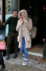 KATE HUDSON Leaves Greenwich Hotel in New York 01/26/2016