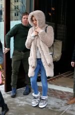 KATE HUDSON Leaves Greenwich Hotel in New York 01/26/2016